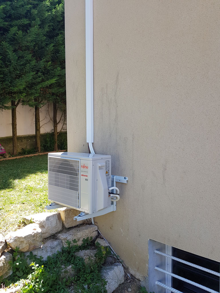 Installation d’une pompe à chaleur Air/ Air sur Parcieux